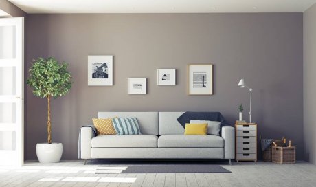 Travaux de peinture avec enduit décoratif à Annecy - Sillingy - CHAUX ROOM